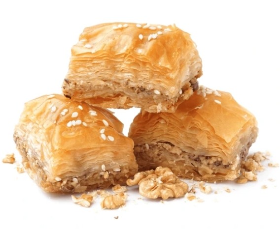 1 Kg Taze Pişmiş Cevizli Baklava Lezzeti pasta