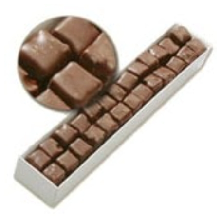 500 Gr Çikolatalı Lokum Çeşitleri pasta