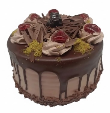 Geleneksel Pastane Tadında Günlük Çikolatalı Yaş Pasta pasta