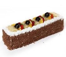 Hızlı Teslimatlı 4-6 Kişilik Karışık Meyveli Baton Pasta pasta