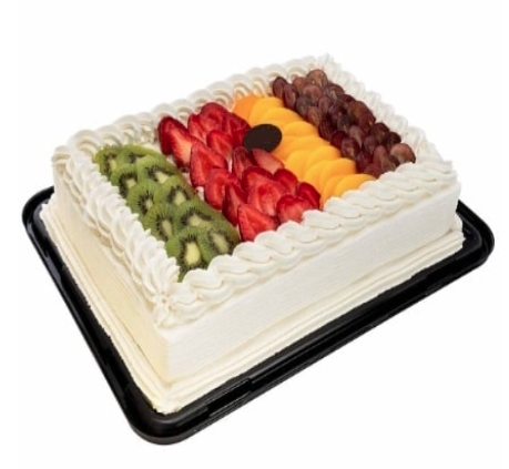 Karışık Meyveli Pasta 100 Kişi pasta