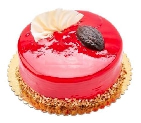 Şık Sunumlu Frambuazlı Yaş Pasta 2-3 Kişilik pasta