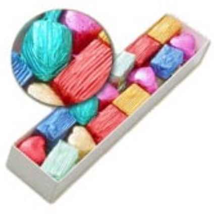 Yaldız Kaplı Çikolata 500 Gr Asil pasta